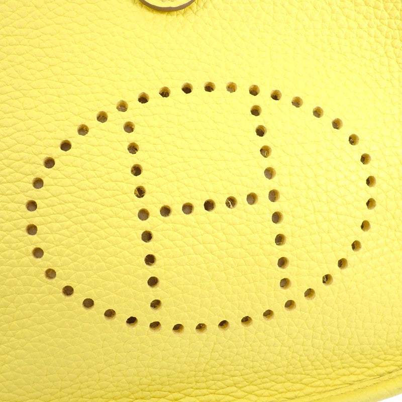エルメス HERMES エヴリンTPM ショルダーバッグ トリヨンクレマンス イエロー リモンチェッロ シルバー金具 レディース【中古】【Aランク】