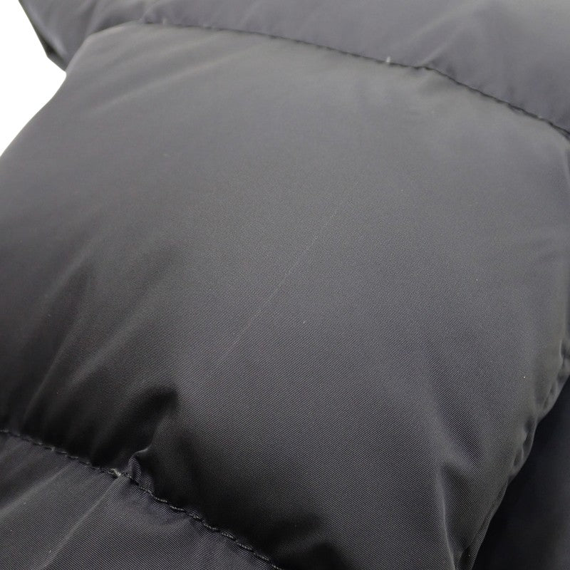モンクレール MONCLER HIRONDELLE ハーフコート E20934934520 54155 ダウンジャケット ナイロン ネイビー レディース【中古】【Aランク】