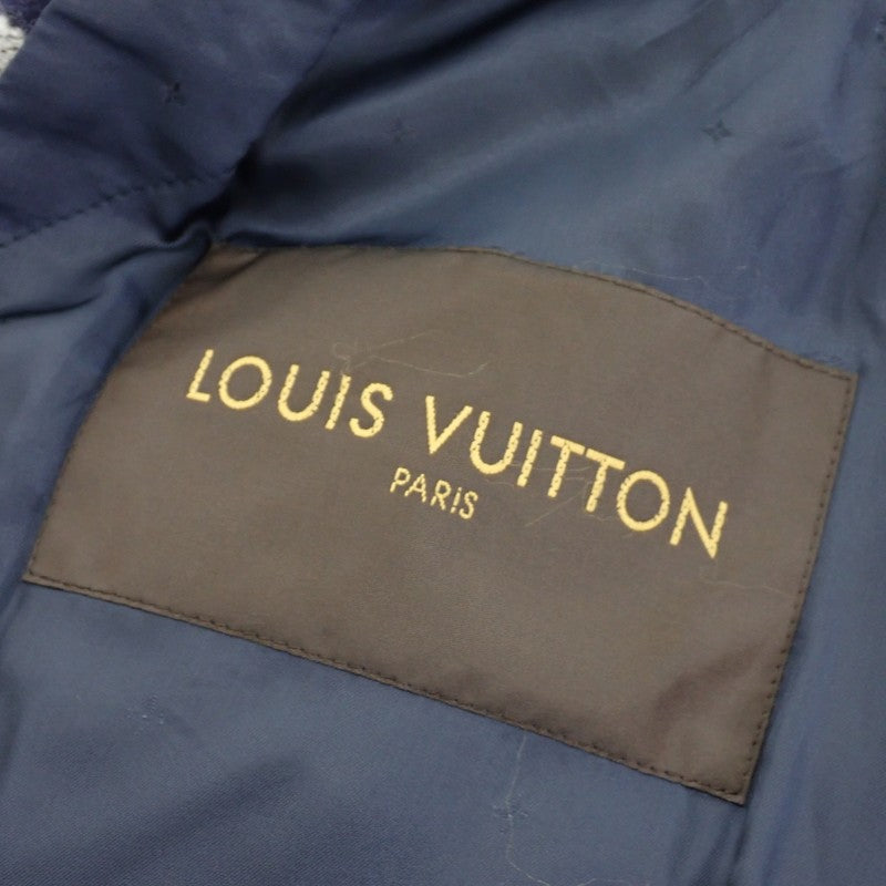 ルイヴィトン LOUIS VUITTON スタジアムジャケット アナプラナウインター 48 その他アウター ウール カシミヤ グレー メンズ【中古】【ABランク】