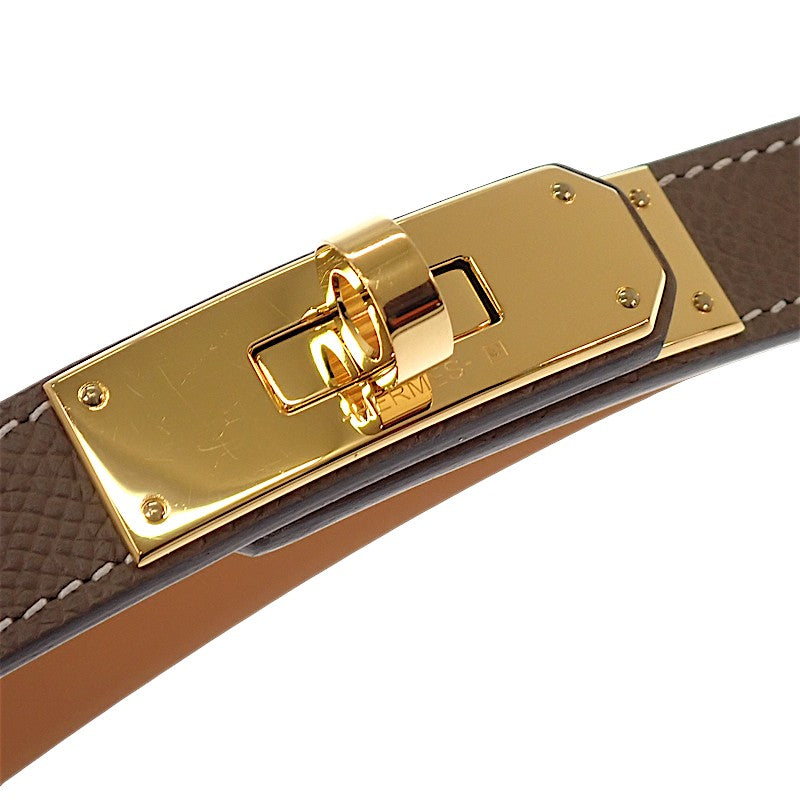 エルメス HERMES ケリー18 H069853CC18 ベルト ヴォーエプソン ベージュ エトゥープ ゴールド金具 レディース【中古】【Aランク】