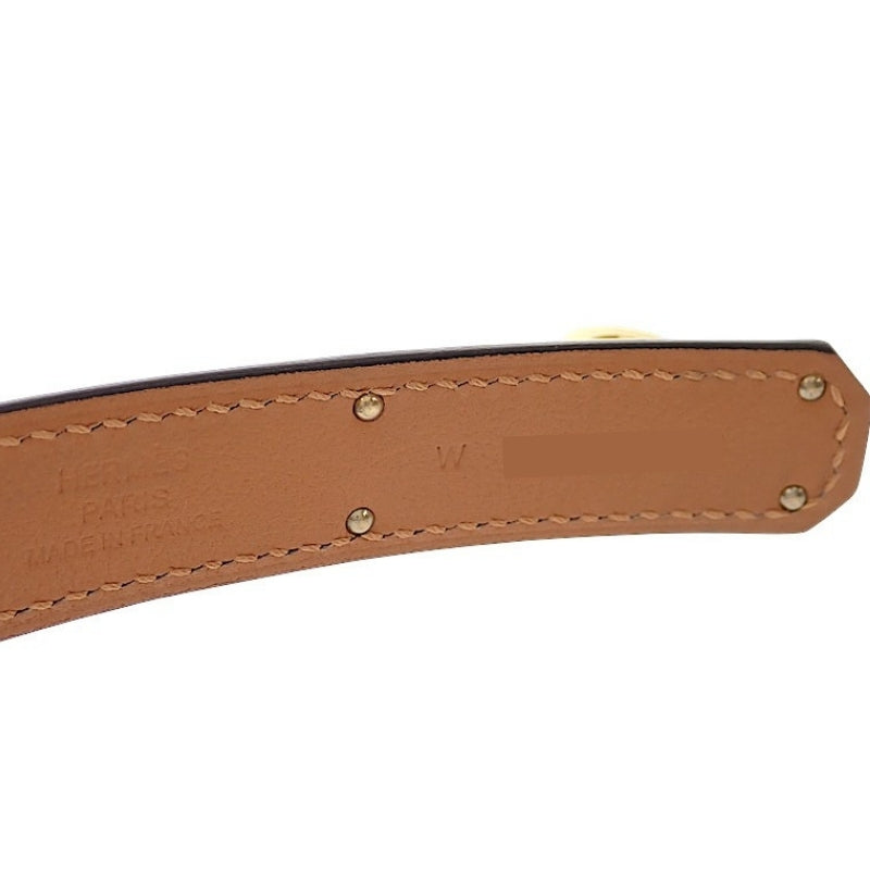 エルメス HERMES ケリー18 H069853CC18 ベルト ヴォーエプソン ベージュ エトゥープ ゴールド金具 レディース【中古】【Aランク】