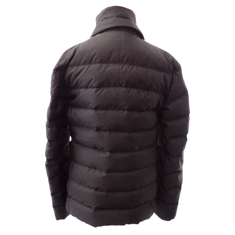 プラダ PRADA トライアングルロゴ 44 SGJ583 ダウンジャケット ナイロン ブラック メンズ【中古】【Aランク】