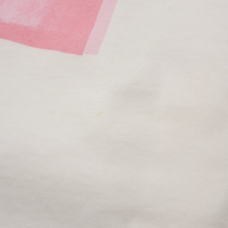 ロエベ LOEWE アナグラム フォトコピー Tシャツ S H526Y22X27 半袖Tシャツ コットン ホワイト ピンク メンズ レディース ユニセックス【中古】【Aランク】