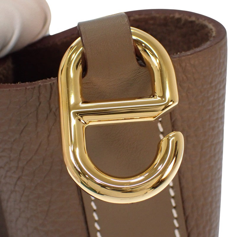 エルメス HERMES インザループ 23 ハンドバッグ トリヨンクレマンス ヴォースイフト エトゥープ レディース【中古】【ABランク】