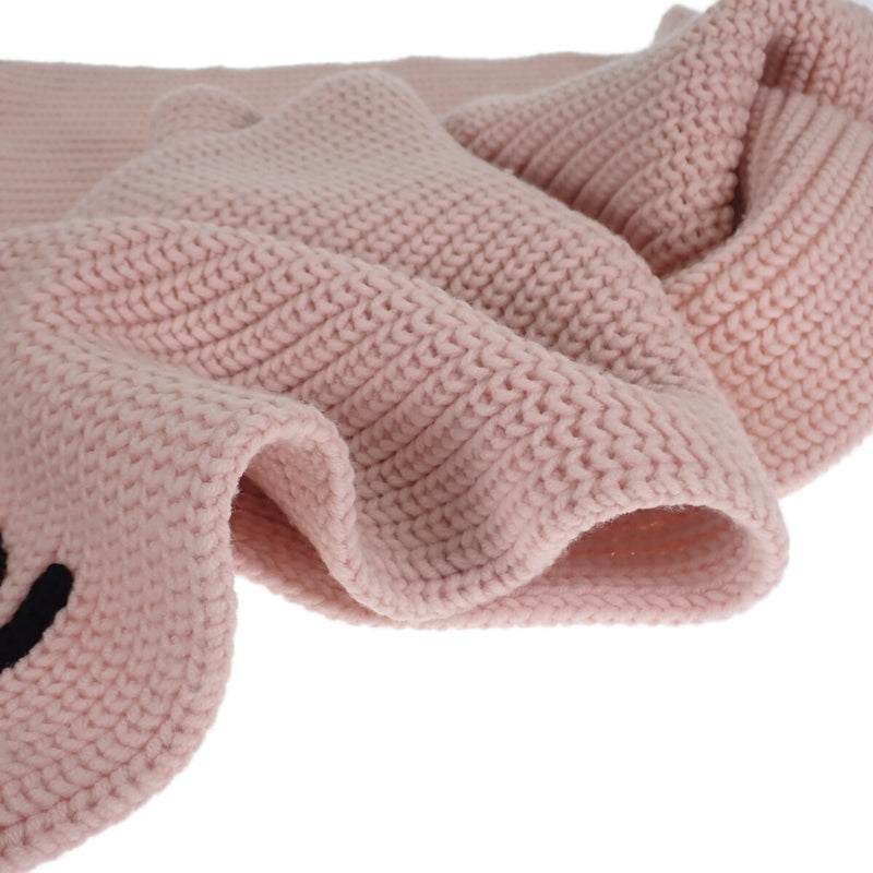ロゴ ウール スカーフ マフラー FXT325AEOMF1DC3 2020FENDI ROMA ウール ピンク