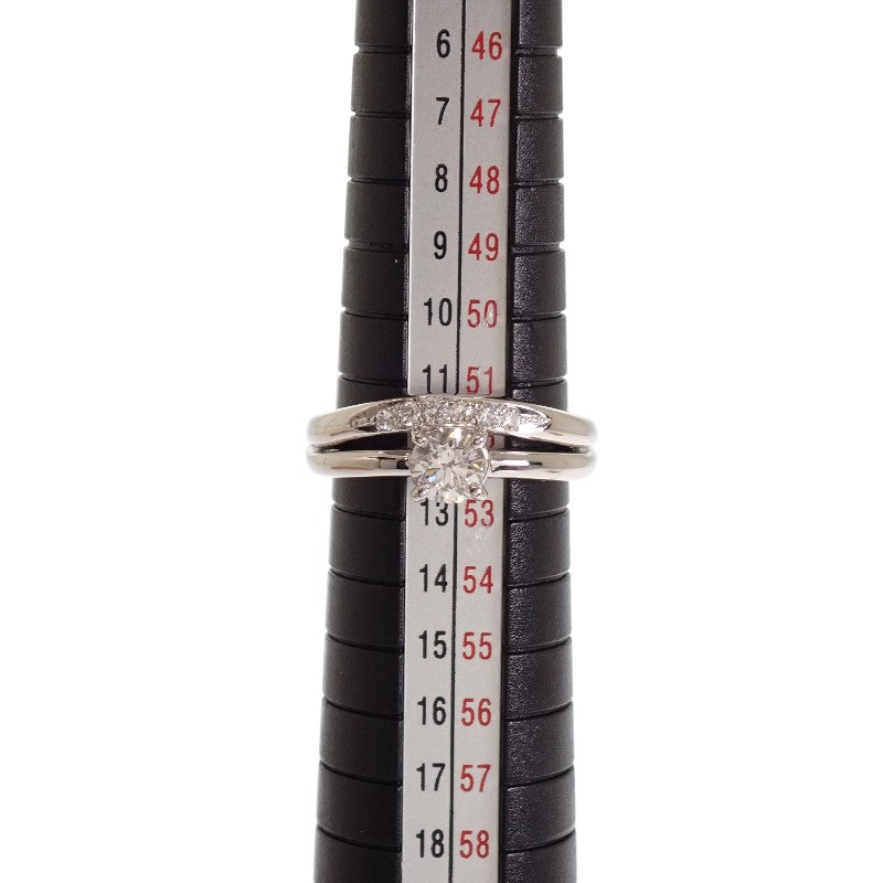 Design Jewelry Platinum Pt900 Diamond Ring Size 12 For Women [Used] [A Rank]