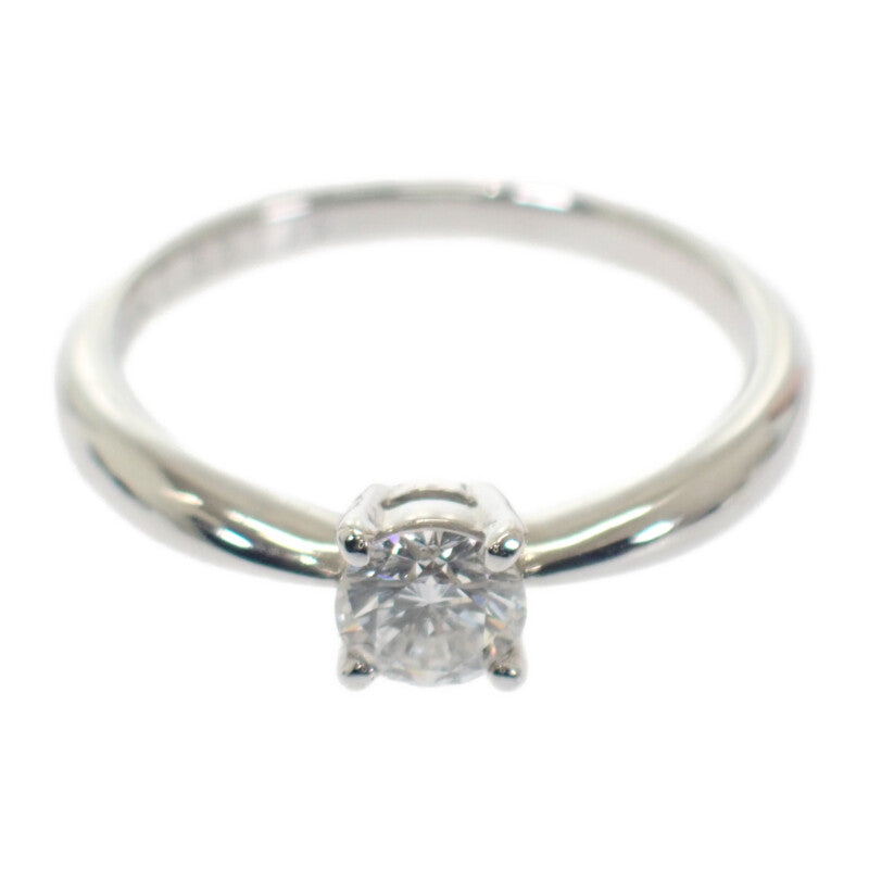 Pt900 デザイン ジュエリー 8号 リング Pt900プラチナ ダイヤモンド レディース【中古】【Aランク】