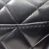 シャネル CHANEL ミニ クラシック ハンドバッグ A69900-Y04059-94305 ショルダーバッグ ラムスキン ブラック シルバー金具 レディース【中古】【Aランク】