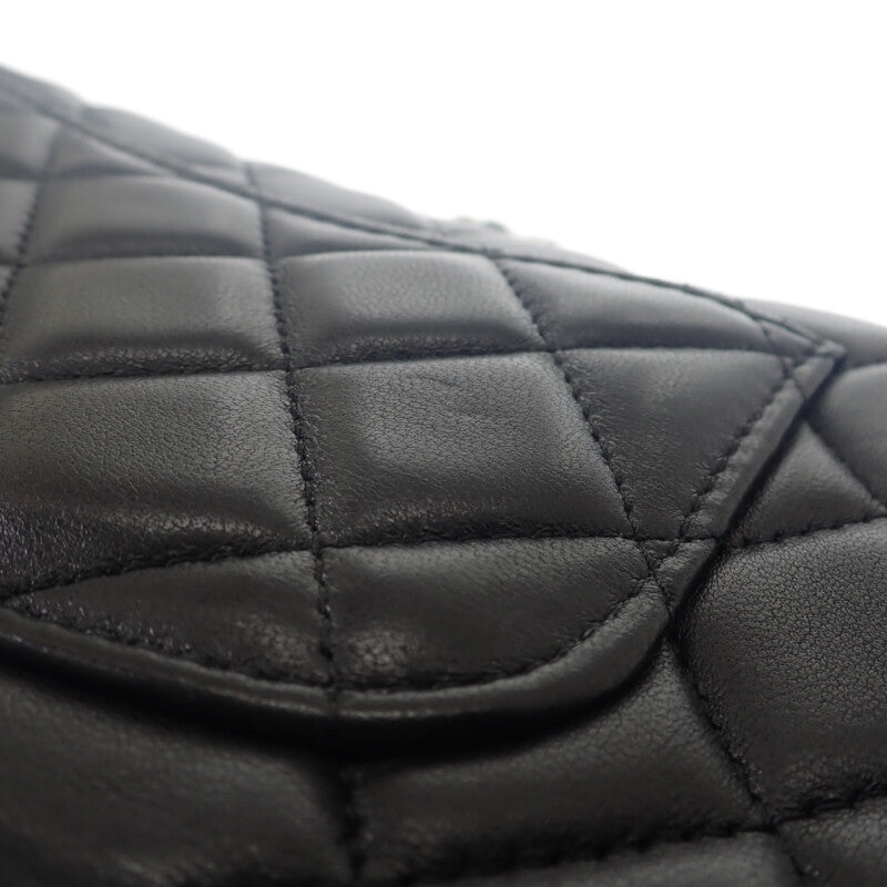 シャネル CHANEL ミニ クラシック ハンドバッグ A69900-Y04059-94305 ショルダーバッグ ラムスキン ブラック シルバー金具 レディース【中古】【Aランク】