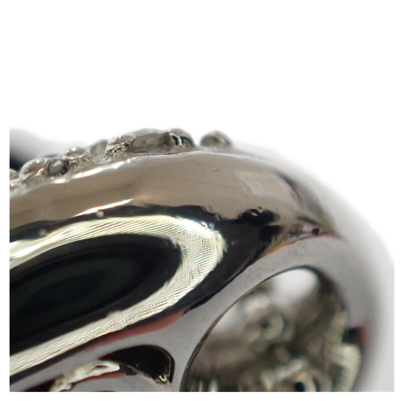 デザインジュエリー パヴェ ネックレス Pt900プラチナ Pt850プラチナ ダイヤモンド レディース【中古】【Aランク】