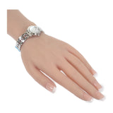 【商談中/対象者以外注文不可】エルメス HERMES クリッパー ナクレ CL4.230 腕時計 ステンレススチール クオーツ ホワイトシェル文字盤 レディース【中古】【Aランク】