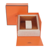 【商談中/対象者以外注文不可】エルメス HERMES クリッパー ナクレ CL4.230 腕時計 ステンレススチール クオーツ ホワイトシェル文字盤 レディース【中古】【Aランク】