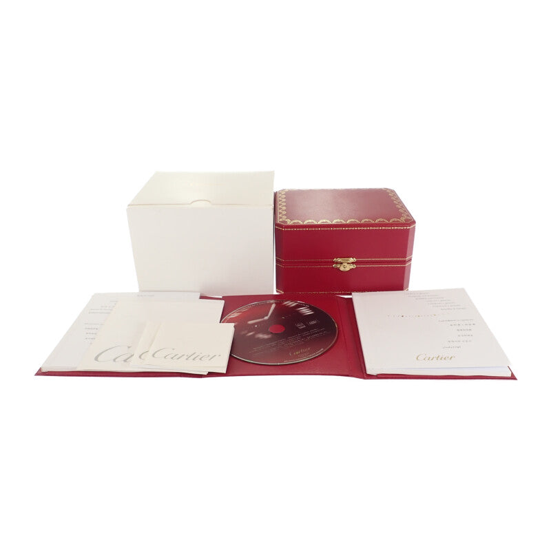 カルティエ CARTIER ミスパシャ Ｗ3140008 腕時計 ステンレススチール ピンク クオーツ ピンク文字盤 レディース【中古】【Aランク】