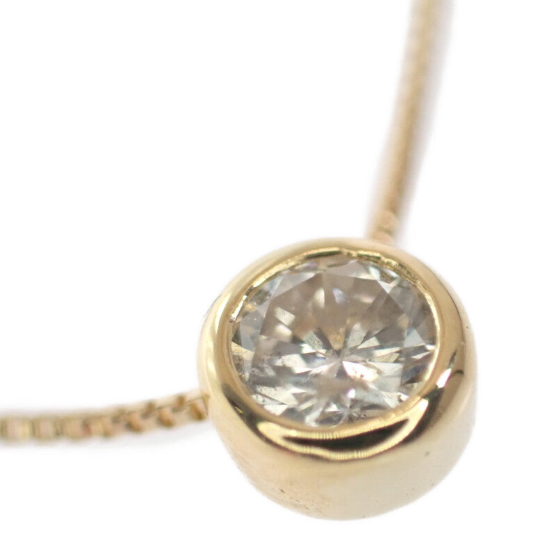 PePe ペペ K18YG ネックレス K18イエローゴールド ダイヤモンド レディース【中古】【Aランク】