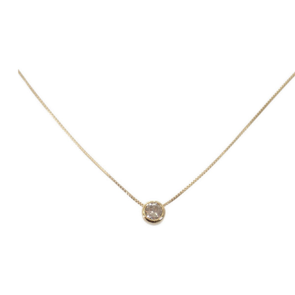 PePe ペペ K18YG ネックレス K18イエローゴールド ダイヤモンド レディース【中古】【Aランク】