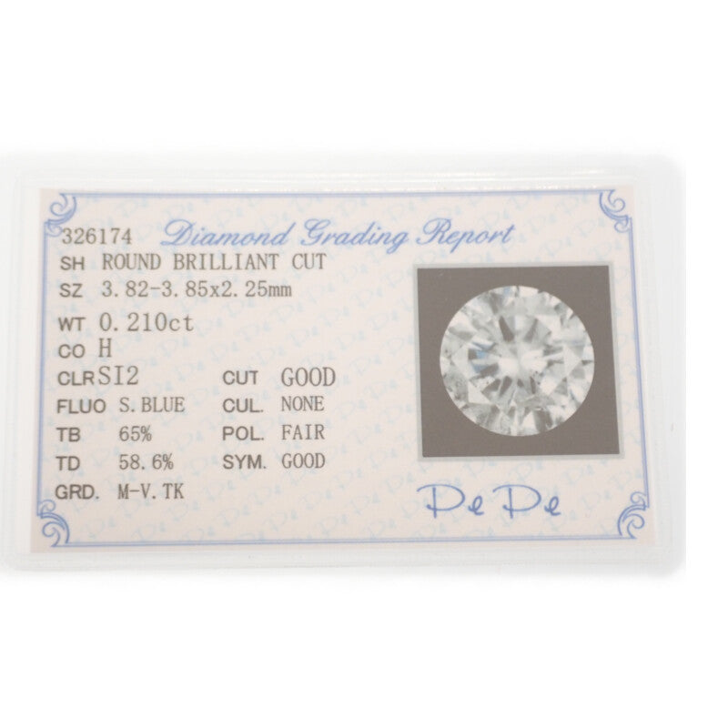 PePe ペペ K18YG ネックレス K18イエローゴールド ダイヤモンド レディース【中古】【Aランク】