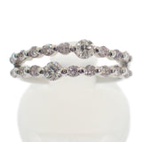 Pt900 デザイン ジュエリー 11号 リング Pt900プラチナ ダイヤモンド レディース【中古】【Aランク】