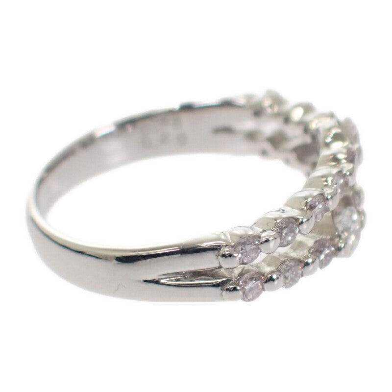 Pt900 デザイン ジュエリー 11号 リング Pt900プラチナ ダイヤモンド レディース【中古】【Aランク】