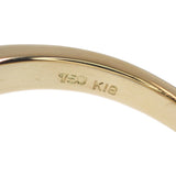 K18YG デザインリング 指輪 ダイヤモンド 0.34/0.44ct ルビー 0.82ct サイズ棒約14号 レディース ジュエリー アクセサリー【ISEYA】