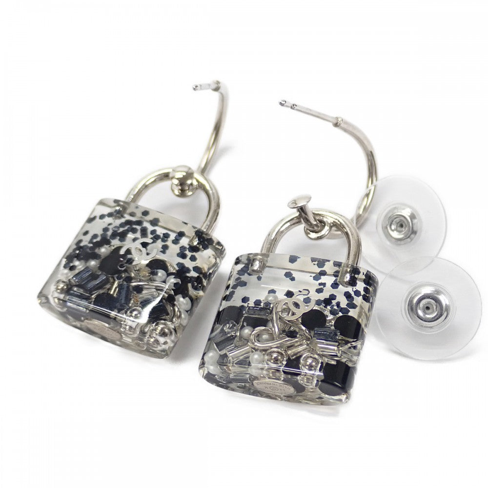 シャネル CHANEL ココマーク カデナ 14K A88942 ピアス メタル