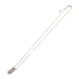 【中古】 Pt850/900 D デザインジュエリー ネックレス Pt850プラチナ Pt900プラチナ ダイヤモンド レディース【Aランク】