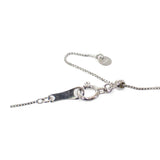 【中古】 Pt850/900 D デザインジュエリー ネックレス Pt850プラチナ Pt900プラチナ ダイヤモンド レディース【Aランク】