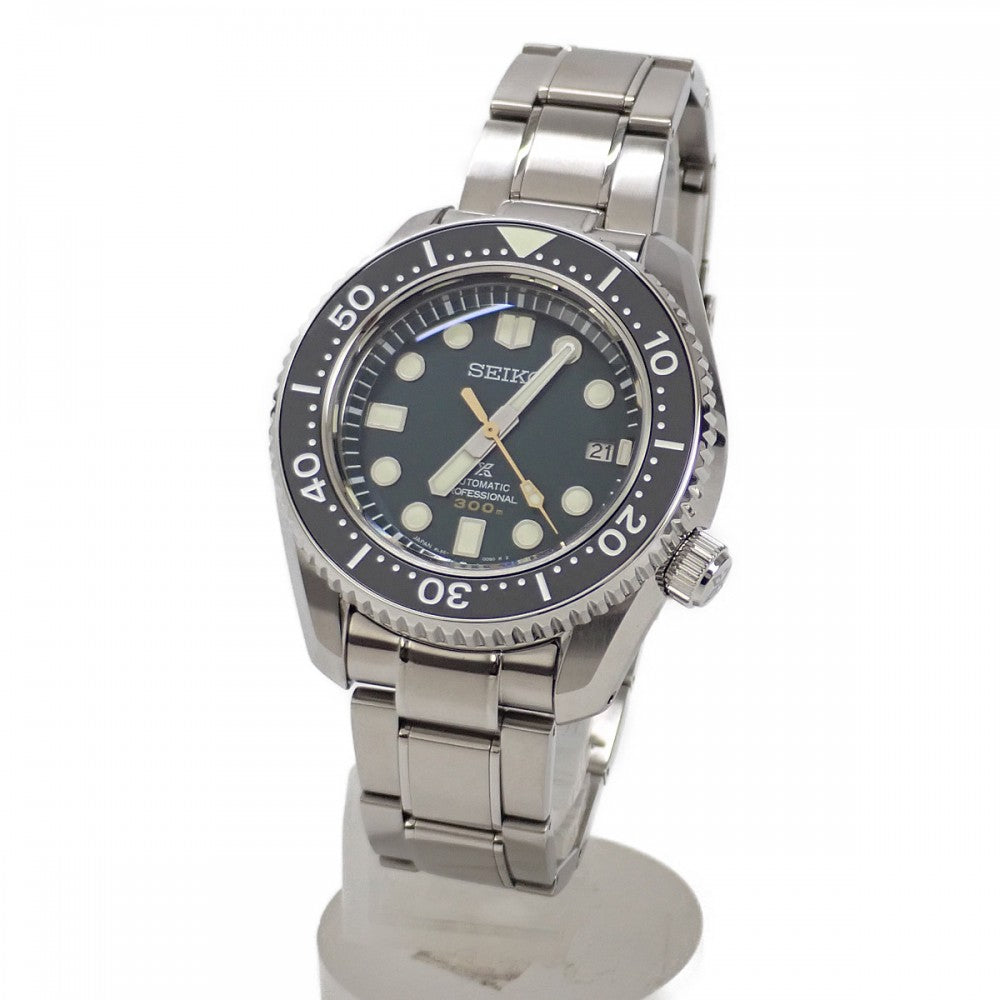 【中古】【並行輸入品】セイコー SEIKO プロスペックス セイコー創業140周年記念限定モデル 3000本限定 SBDX043 腕時計 ステンレススチール 自動巻き グリーン文字盤 メンズ【Aランク】