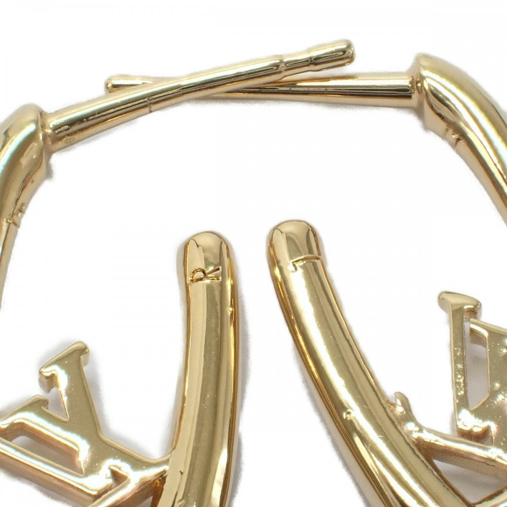 ルイヴィトン LOUIS VUITTON ブックル ドレイユ・ハート フォーリンラブ GM M00464 ピアス GP ゴールド レディース【中古】【Aランク】