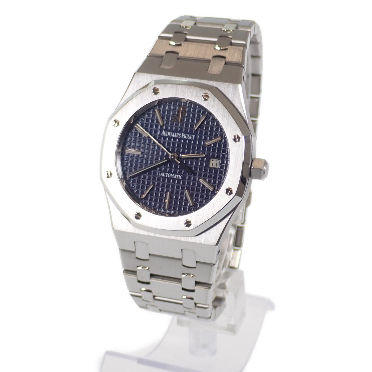 オーデマ・ピゲ AUDEMARS PIGUET ロイヤルオーク 15300ST.OO.1220ST.02 腕時計 ステンレススチール 自動巻き ブルー文字盤 メンズ【中古】【Aランク】433637