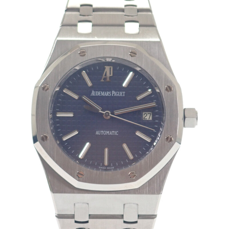 オーデマ・ピゲ AUDEMARS PIGUET ロイヤルオーク 15300ST.OO.1220ST.02 腕時計 ステンレススチール 自動巻き ブルー文字盤 メンズ【中古】【Aランク】