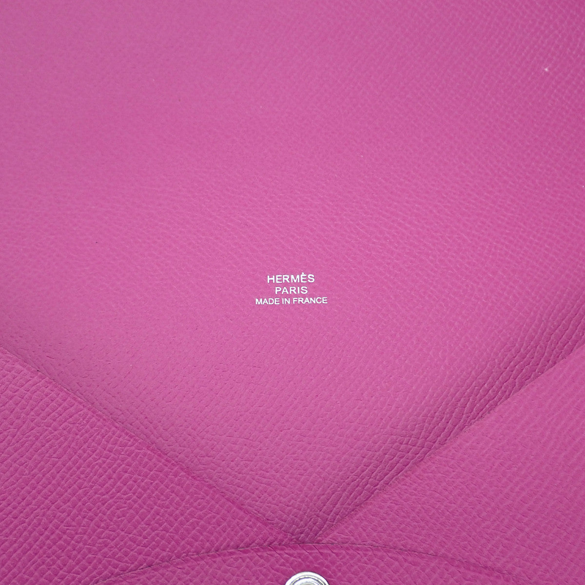 エルメス HERMES カルヴィGM クラッチバッグ ヴォーエプソン マグノリア ブルーサフィール レディース【中古】【Aランク】