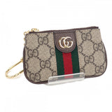 【Aランク】グッチ GUCCI オフィディア 671722_96IWG_8745 キーケース GGスプリームキャンバス ベージュ メンズ レディース【ISEYA】