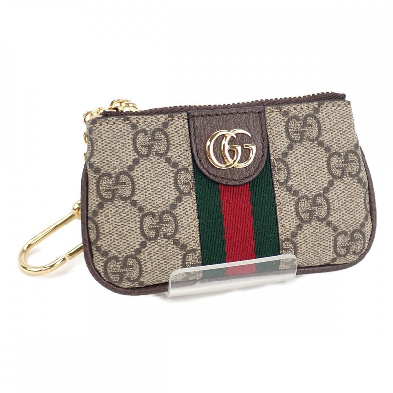 【Aランク】グッチ GUCCI オフィディア 671722_96IWG_8745 キーケース GGスプリームキャンバス ベージュ メンズ レディース【ISEYA】