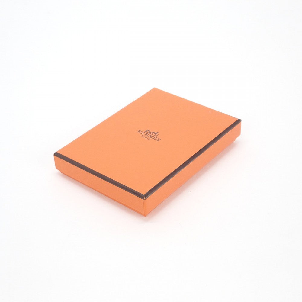 エルメス HERMES プティスノーマンチャーム H1053078-01 バッグチャーム ヴォーエプソン トゴ ブラウン パープル【中古】【Aランク】