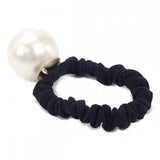 シャネル CHANEL パール付きシュシュ A63896_Y20154_Z3528 ヘアアクセサリー ブラック レディース【中古】【Aランク】