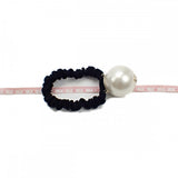 シャネル CHANEL パール付きシュシュ A63896_Y20154_Z3528 ヘアアクセサリー ブラック レディース【中古】【Aランク】