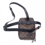 【Aランク】ルイヴィトン LOUIS VUITTON ユーティリティサイドバッグ ヴァージルアブロー M44428 モノグラム ボディバッグ ブラウン メンズ レディース【ISEYA】