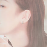 K18WG K14WG デザインジュエリー 2way セパレート ピアス K18ホワイトゴールド K14 ダイヤモンド ダイヤモンド レディース【中古】【Aランク】