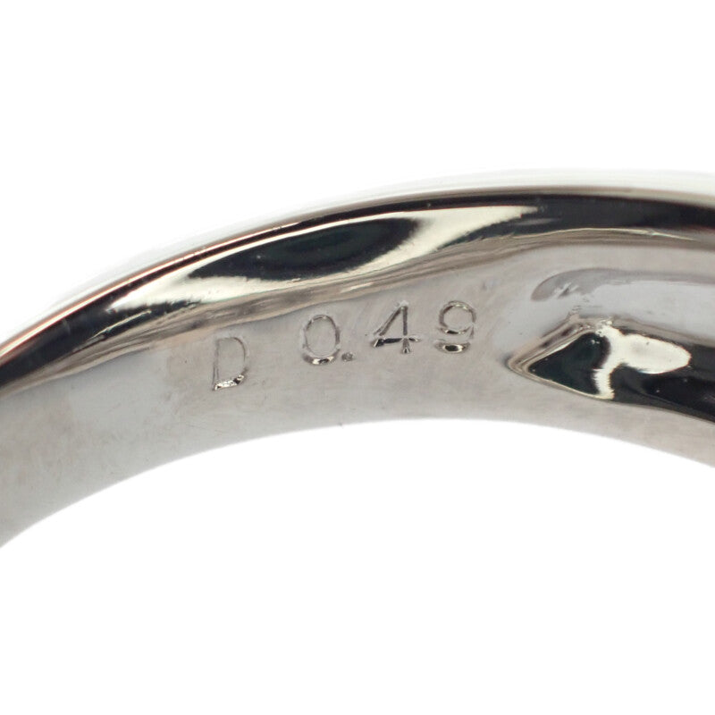 【中古】 デザインジュエリー リング Pt900プラチナ 14号 ダイヤモンド ピンクサファイア レディース【Aランク】