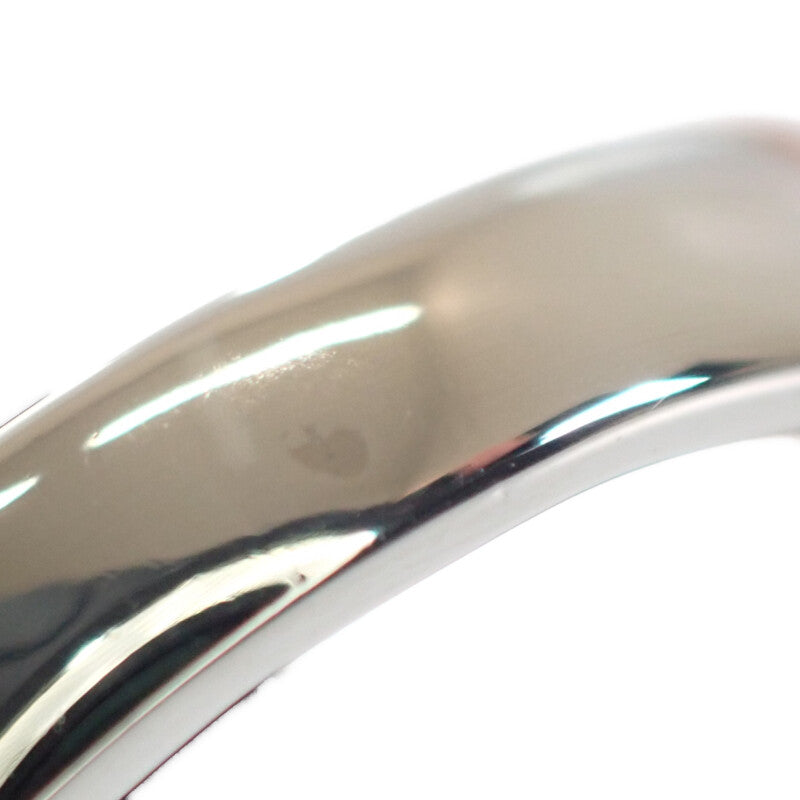 【中古】 デザインジュエリー リング Pt900プラチナ 14号 ダイヤモンド ピンクサファイア レディース【Aランク】