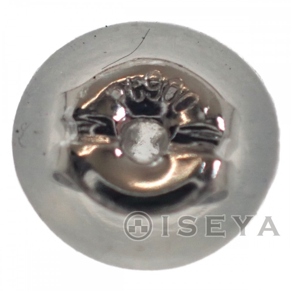 【中古】 デザイン ジュエリー スタッド ピアス Pt900プラチナ ダイヤモンド レディース【Aランク】