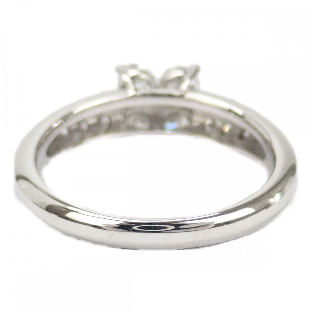 デザイン ジュエリー リング Pt900プラチナ 12.5号 ダイヤモンド レディース【中古】【Aランク】