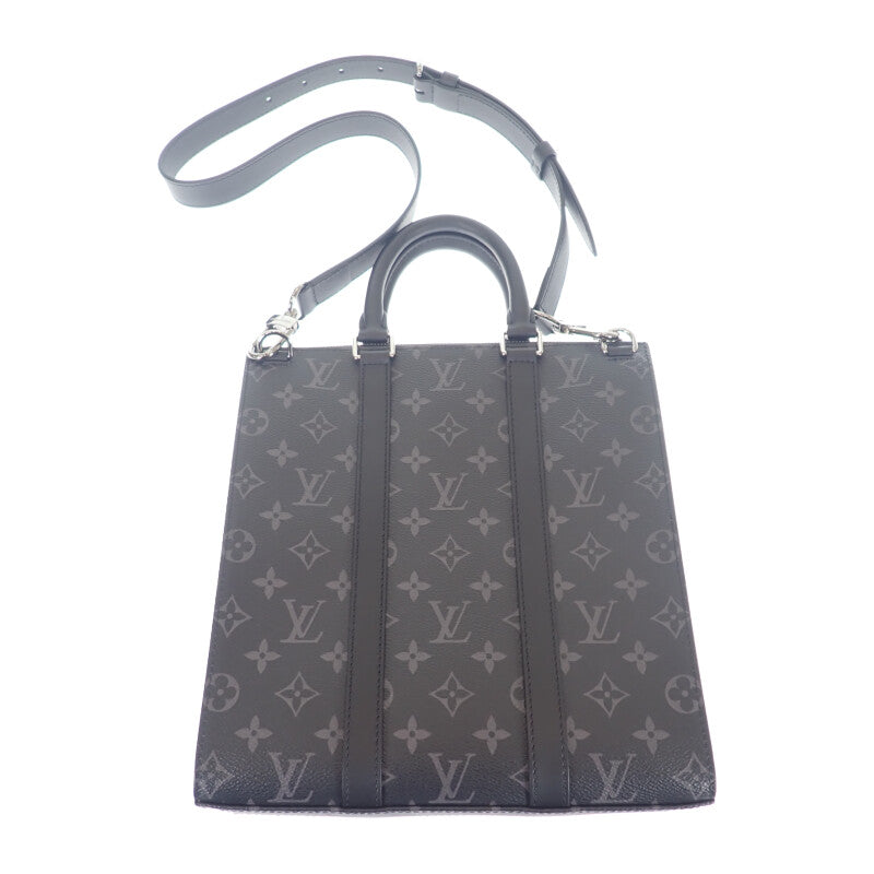 Aランク】ルイヴィトン LOUIS VUITTON サックプラ・クロス M46098 2WAYバッグ ハンドバッグ モノグラム・エクリプス【中古ブランド 品通販ISEYA】