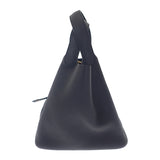 エルメス HERMES ピコタンロックMM  ハンドバッグ トートバッグ トリヨンクレマンス ブラック ゴールド金具 レディース【中古】【SAランク】