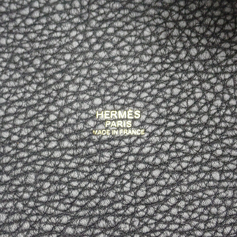 エルメス HERMES ピコタンロックMM  ハンドバッグ トートバッグ トリヨンクレマンス ブラック ゴールド金具 レディース【中古】【SAランク】