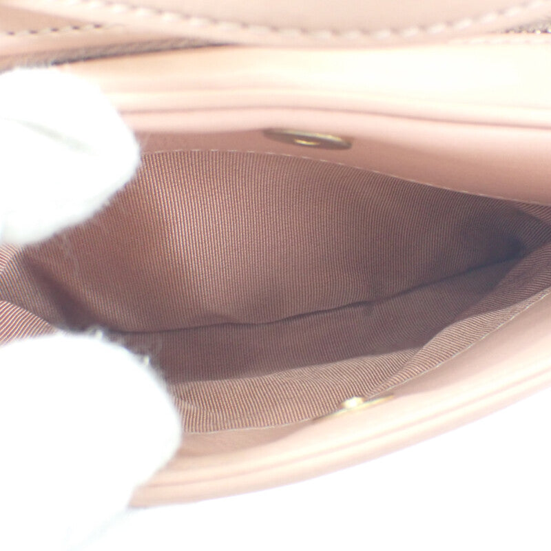 シャネル CHANEL ヴァニティケース A57905-Y83940 2WAYバッグ ラムスキン ピンク ゴールド金具 レディース【中古】【ABランク】