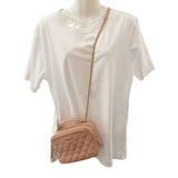 シャネル CHANEL ヴァニティケース A57905-Y83940 2WAYバッグ ラムスキン ピンク ゴールド金具 レディース【中古】【ABランク】