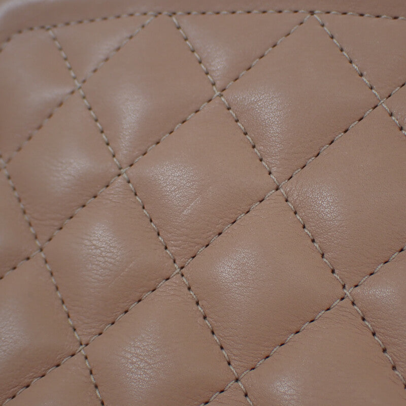 シャネル CHANEL ヴァニティケース A57905-Y83940 2WAYバッグ ラムスキン ピンク ゴールド金具 レディース【中古】【ABランク】