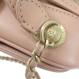 シャネル CHANEL ヴァニティケース A57905-Y83940 2WAYバッグ ラムスキン ピンク ゴールド金具 レディース【中古】【ABランク】