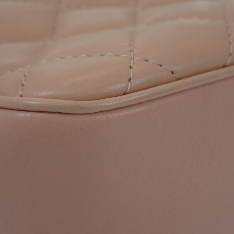 シャネル CHANEL ヴァニティケース A57905-Y83940 2WAYバッグ ラムスキン ピンク ゴールド金具 レディース【中古】【ABランク】